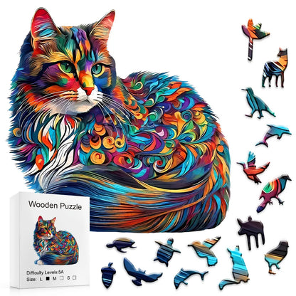 Vivid Cat Puzzle