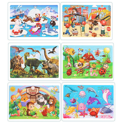 30 Piece Educational Kids Jigsaw Puzzle