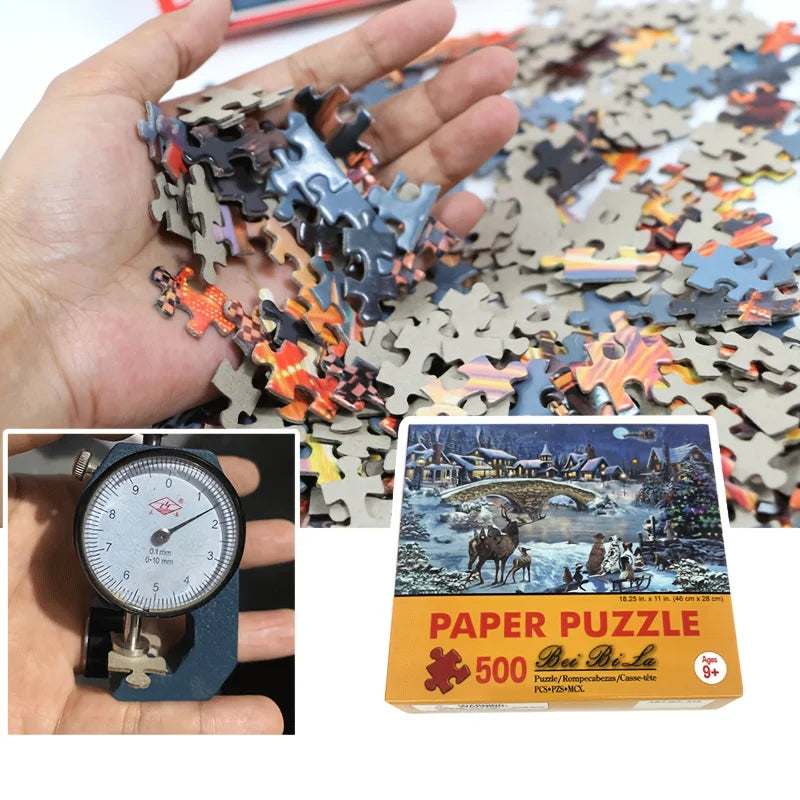 Winter Village - 500 pieces