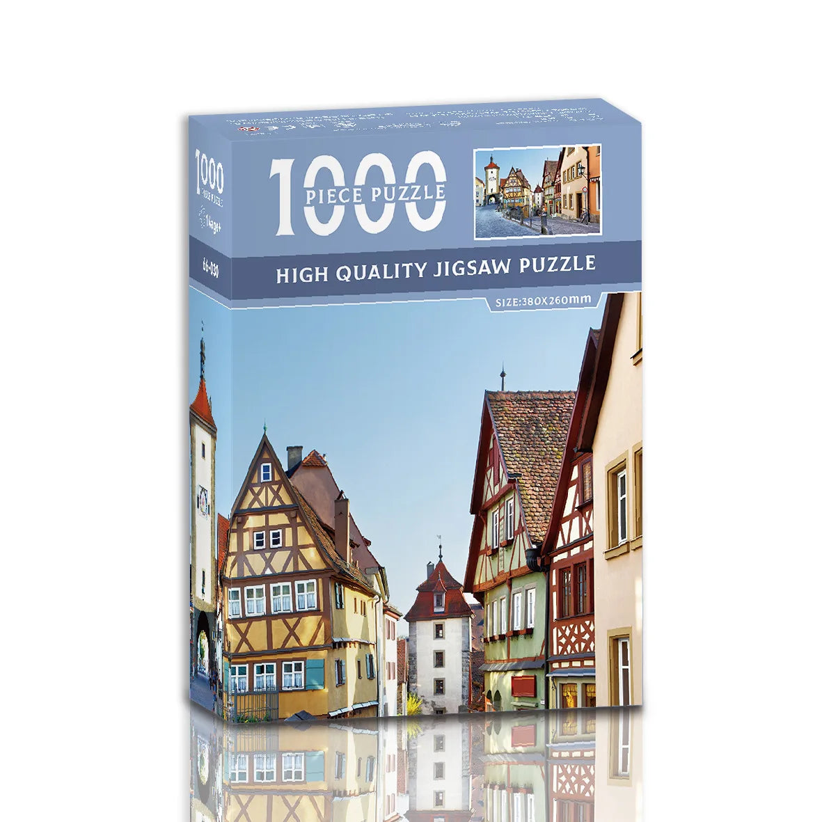 1000 Piece Mini Jigsaw Puzzle – Colorful & Scenic Designs