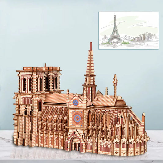 Notre Dame Cathedral 3D Puzzle