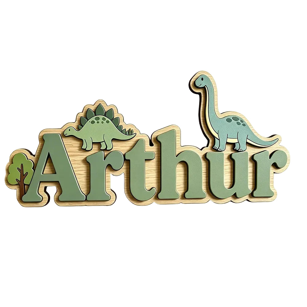 Dinosaur Name Sign