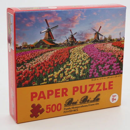 500 Piece Landscape & Travel Jigsaw Puzzle Collection
