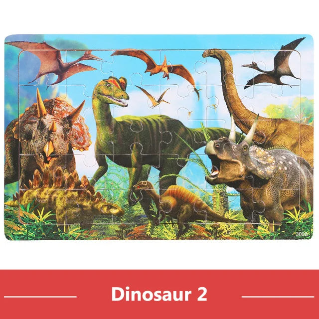30 Piece Educational Kids Jigsaw Puzzle