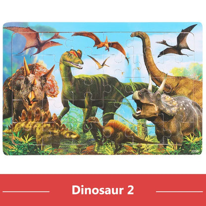 30 Piece Educational Kids Jigsaw Puzzle