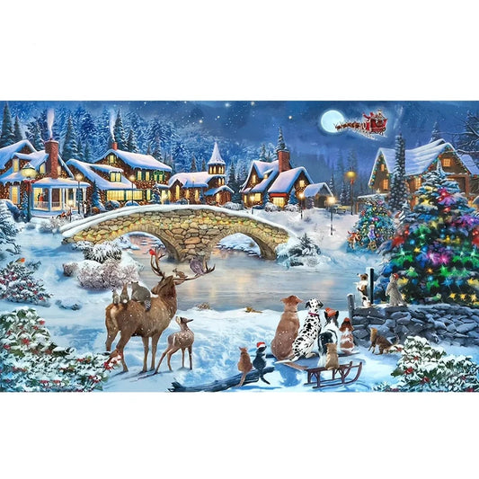 Winter Village - 500 pieces