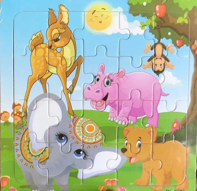 Kids Learning Puzzle Set