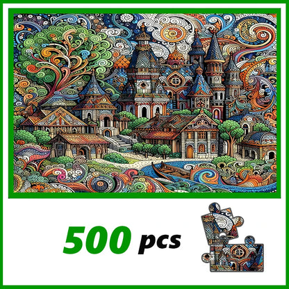 Enchanted Castle 500/1000-piece puzzle