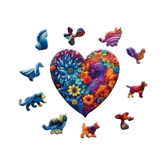 Bloom Heart Puzzle