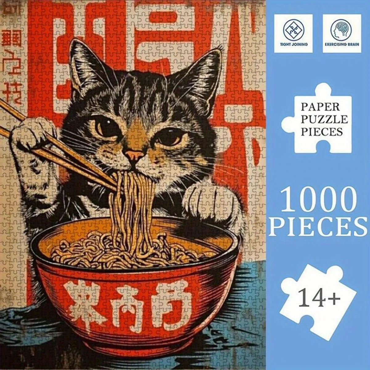 Ramen Cat - 1000 pieces