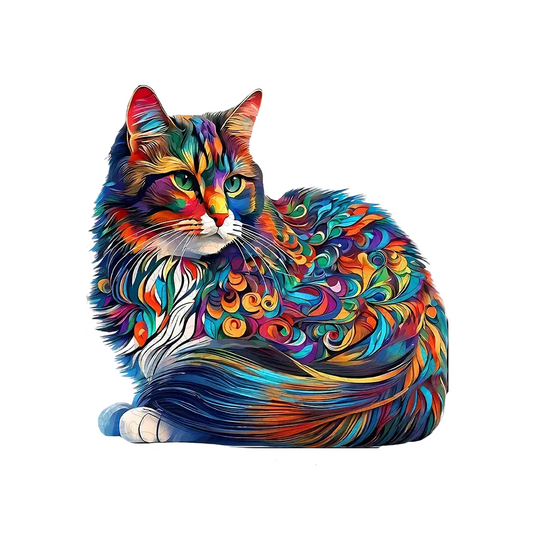 Vivid Cat Puzzle
