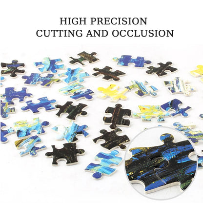 1000 Piece Sleeping Cat Bookshelf Jigsaw Puzzle
