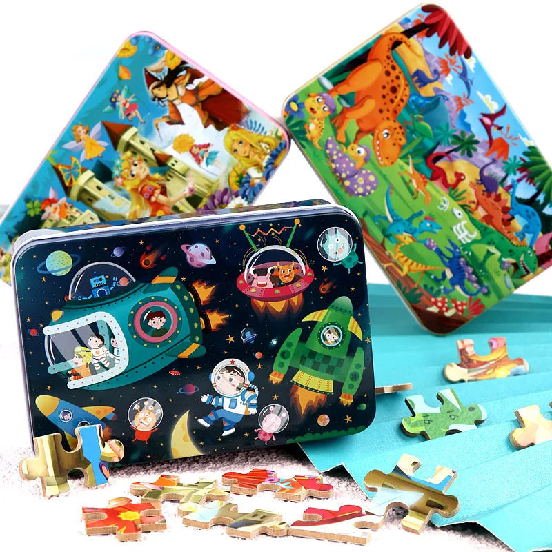 Tiny Adventures - 100 pieces puzzles