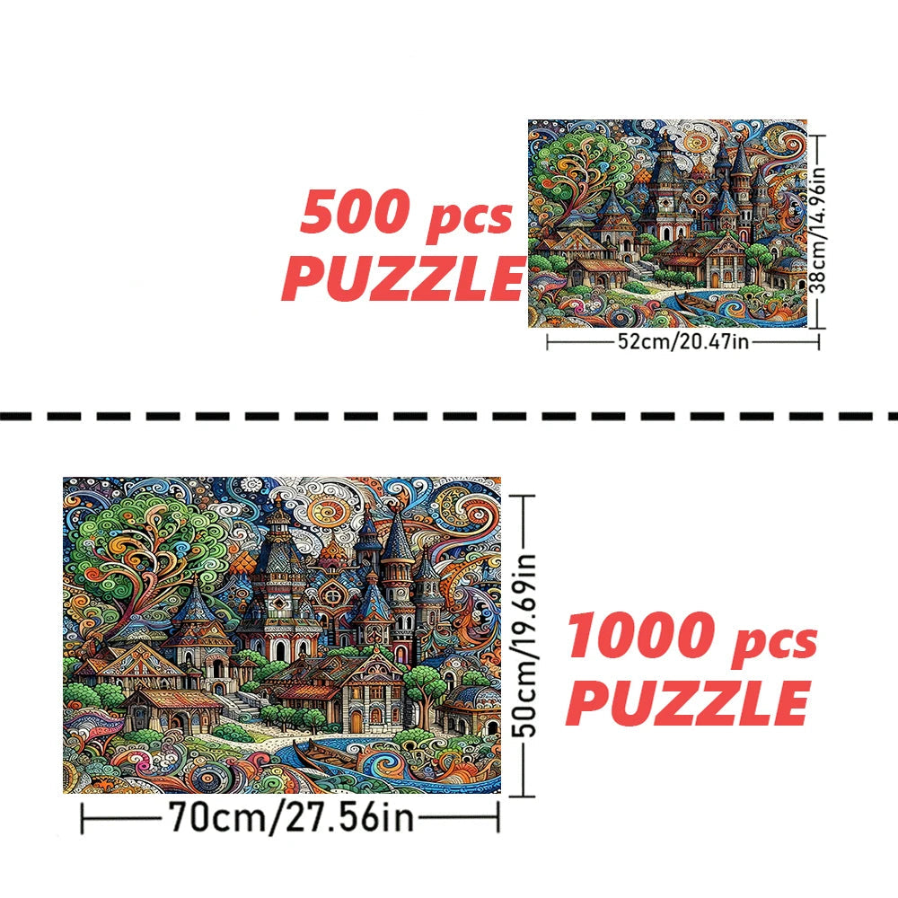 Enchanted Castle 500/1000-piece puzzle