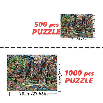 Enchanted Castle 500/1000-piece puzzle