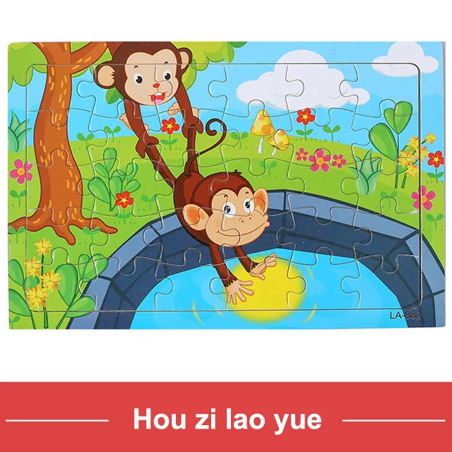 30 Piece Educational Kids Jigsaw Puzzle