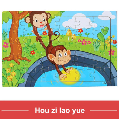 30 Piece Educational Kids Jigsaw Puzzle