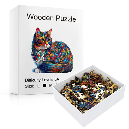 Vivid Cat Puzzle