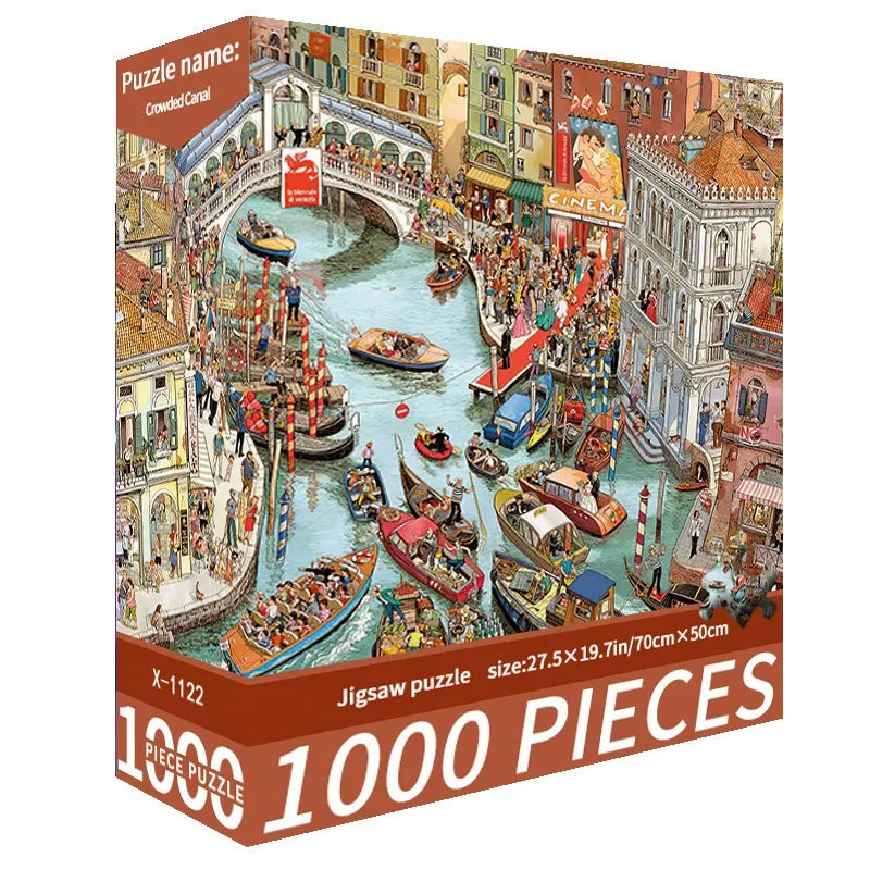 1000 Piece Landscape Jigsaw Puzzle Collection