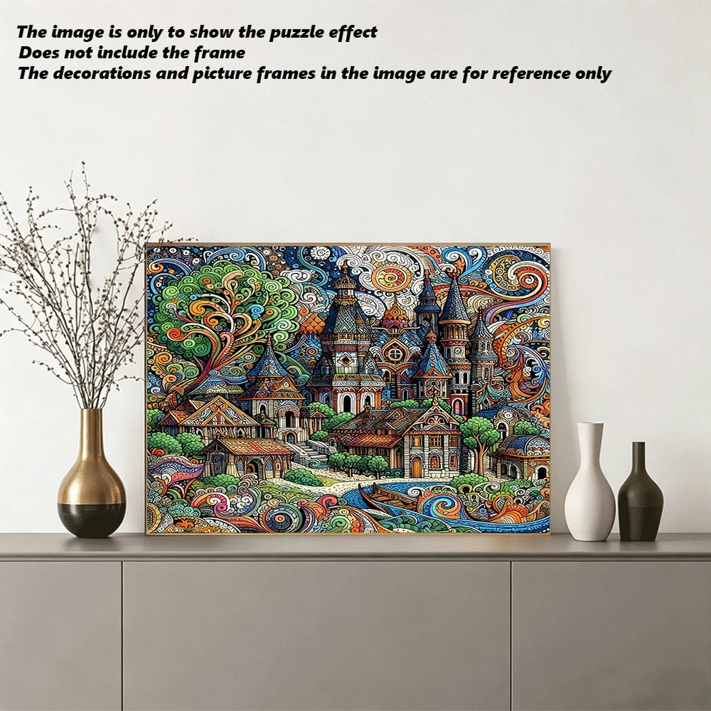 Enchanted Castle 500/1000-piece puzzle