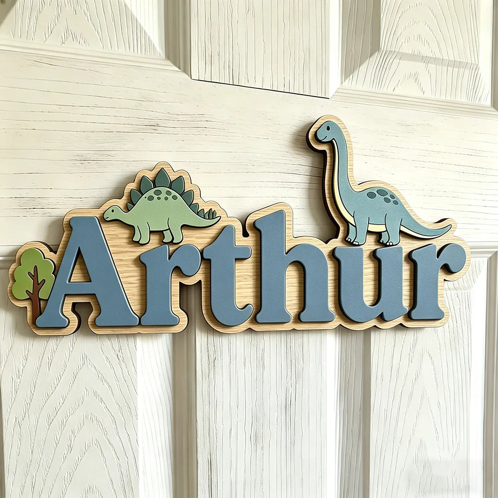 Dinosaur Name Sign