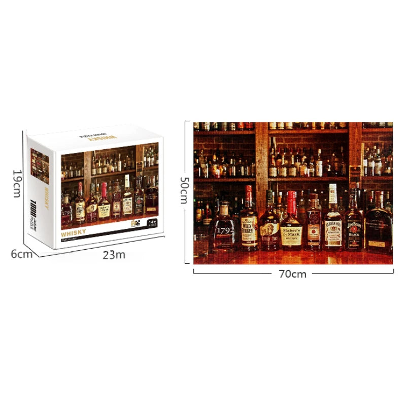 Whisky Puzzle – 1000 Pieces