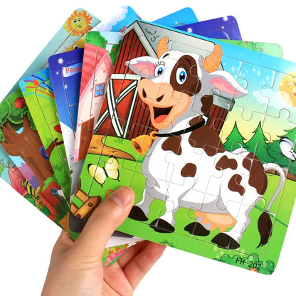 Kids Learning Puzzle Set
