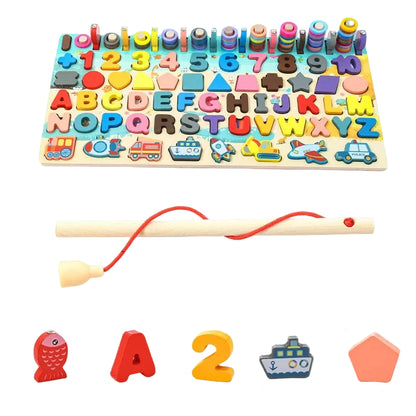Learn & Play Wooden Board