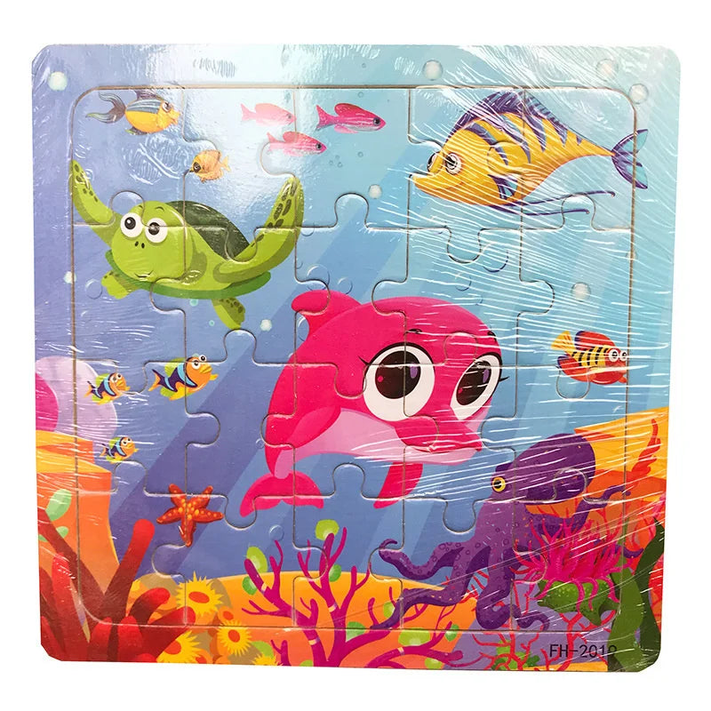 Kids Learning Puzzle Set