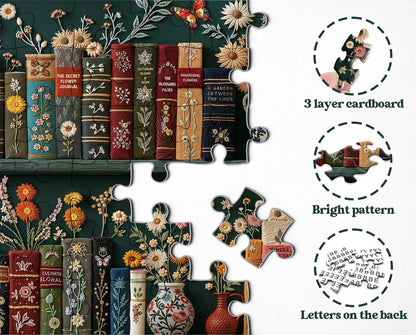 Blooming Bookshelf - 1000 pieces