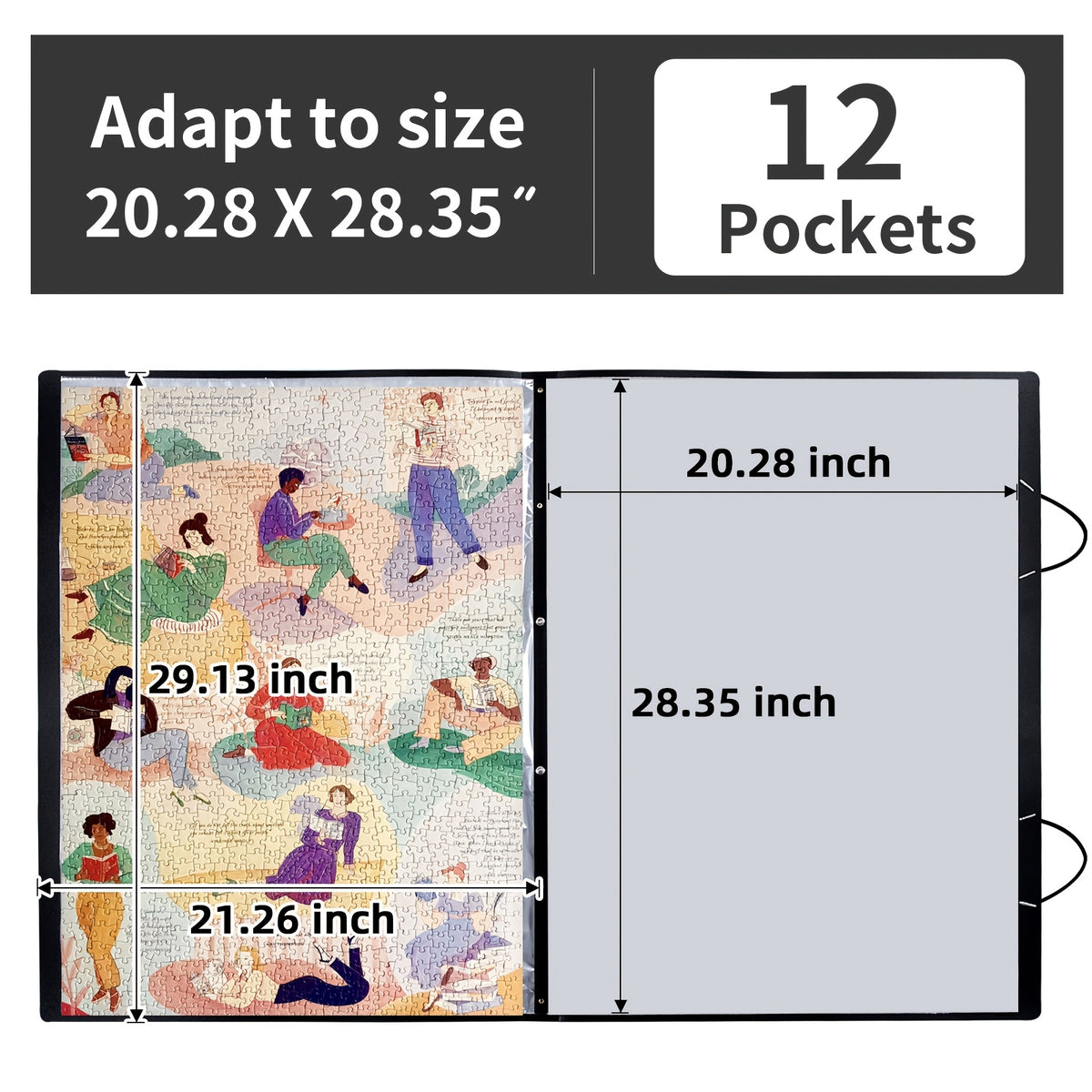Puzzle Portfolio for 1000 pieces puzzles