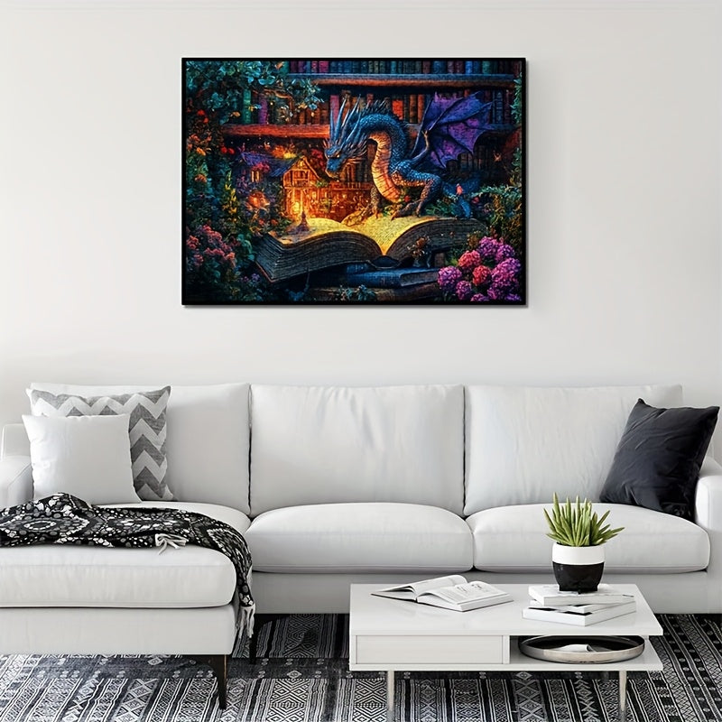 Dragon Magic Study 1000pcs Large Paper Jigsaw Puzzle