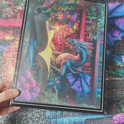 Dragon Magic Study 1000pcs Large Paper Jigsaw Puzzle